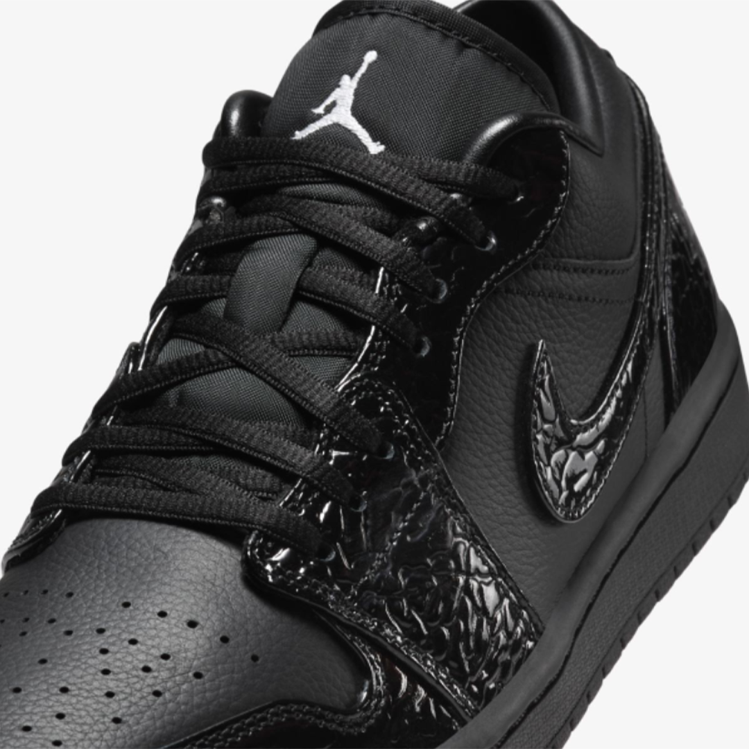 Nike Air Jordan 1 Low SE "Black Croc"