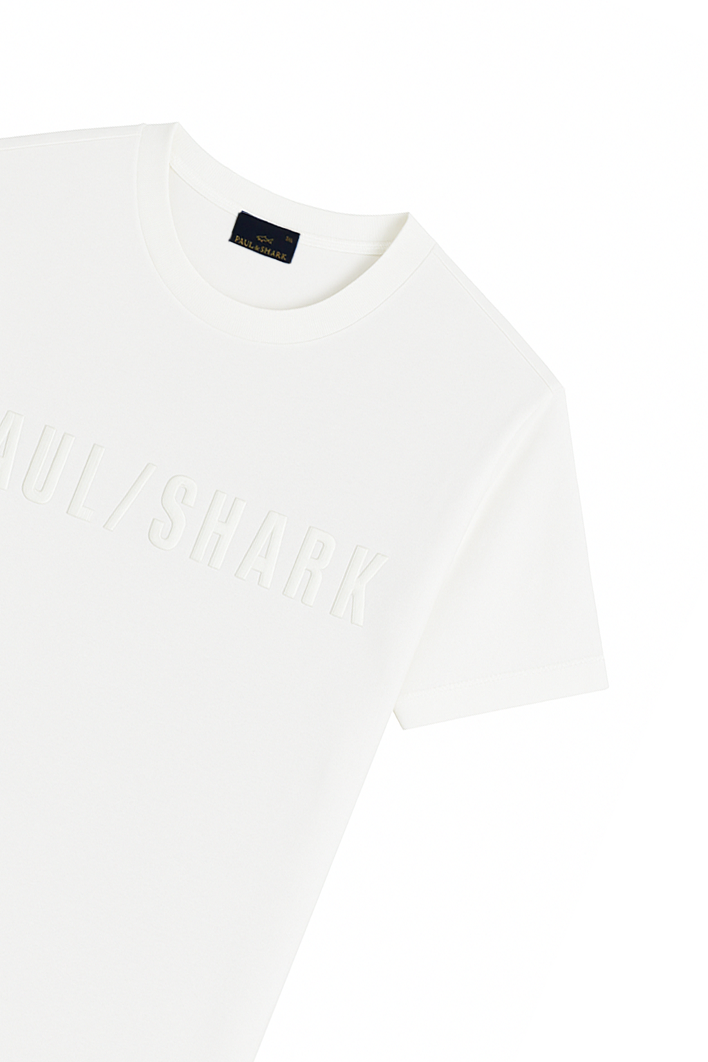 Paul & Shark T-shirt à logo brodé - Blanc