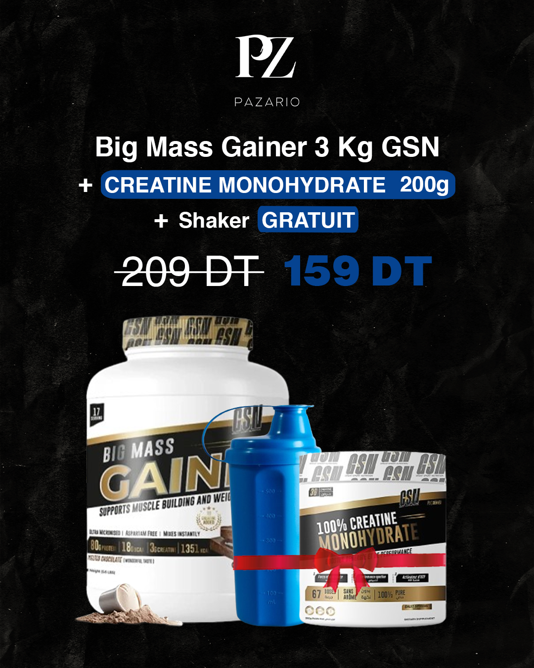 PACK BIG MASS GAINER GSN 3 KG