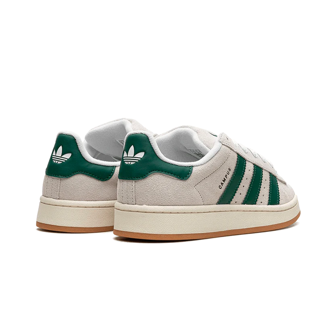 Adidas Campus 00s Crystal White Dark Green