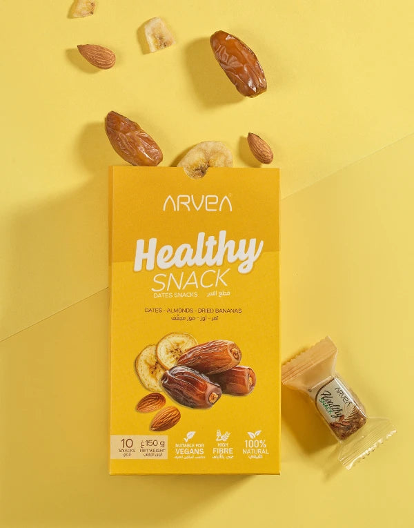 Healthy snack (Dattes-Amandes -Bananes séchées)