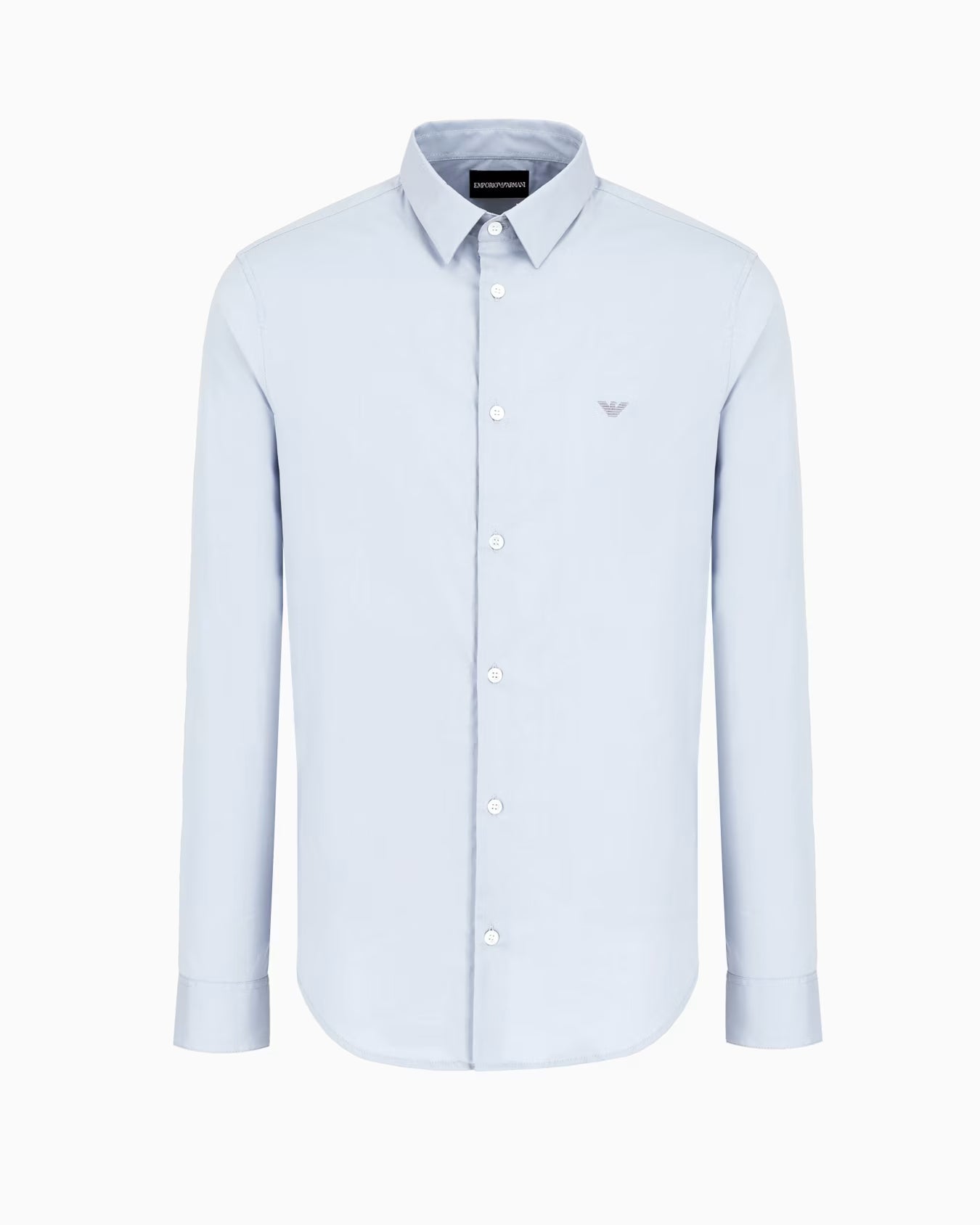 ARMANI Chemise Slim Fit Baby Bleu