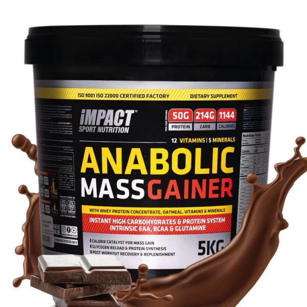 Anabolic Mass Gainer 5 KG Impact Nutrition