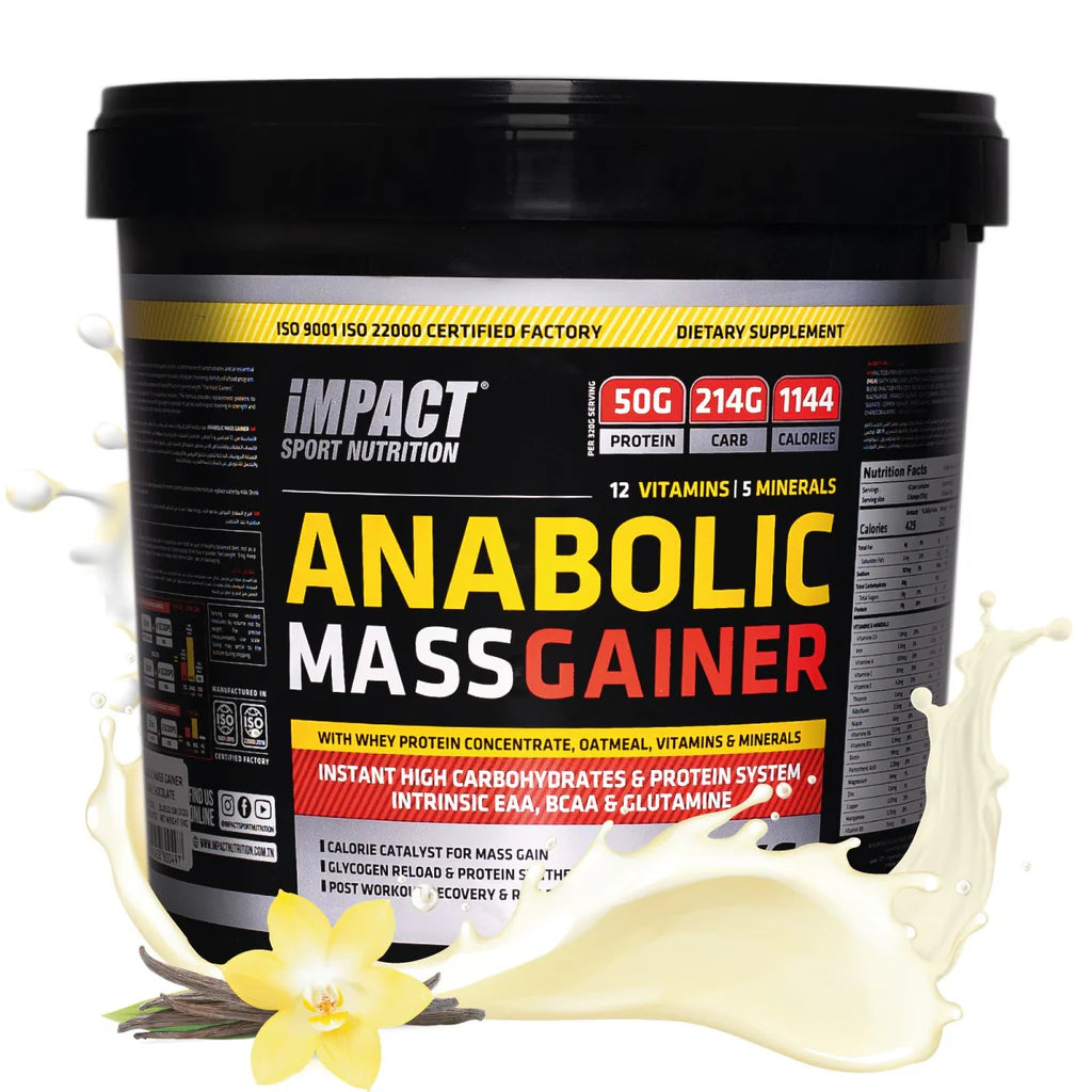 Anabolic Mass Gainer 5 KG Impact Nutrition