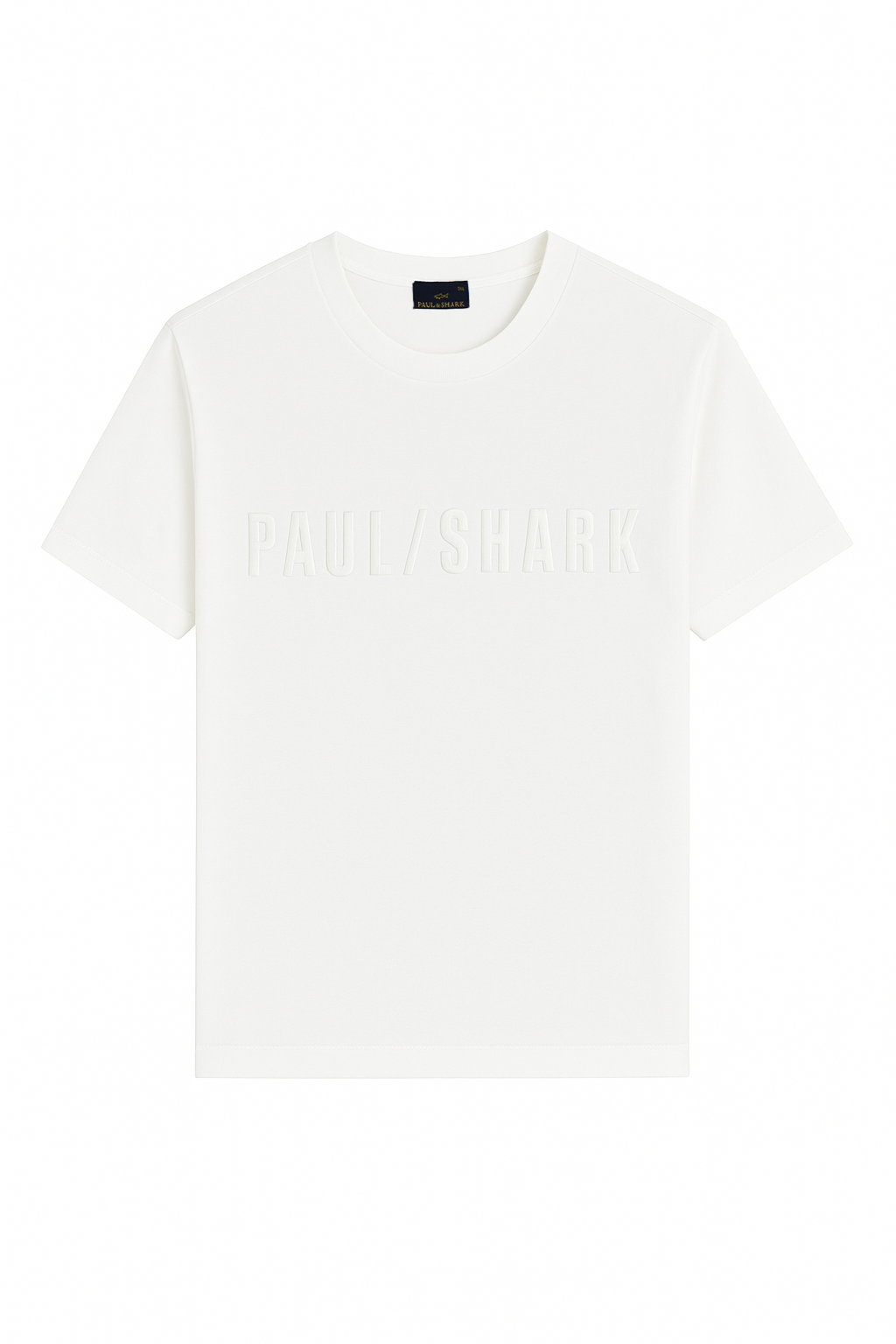 Paul & Shark T-shirt à logo brodé - Blanc