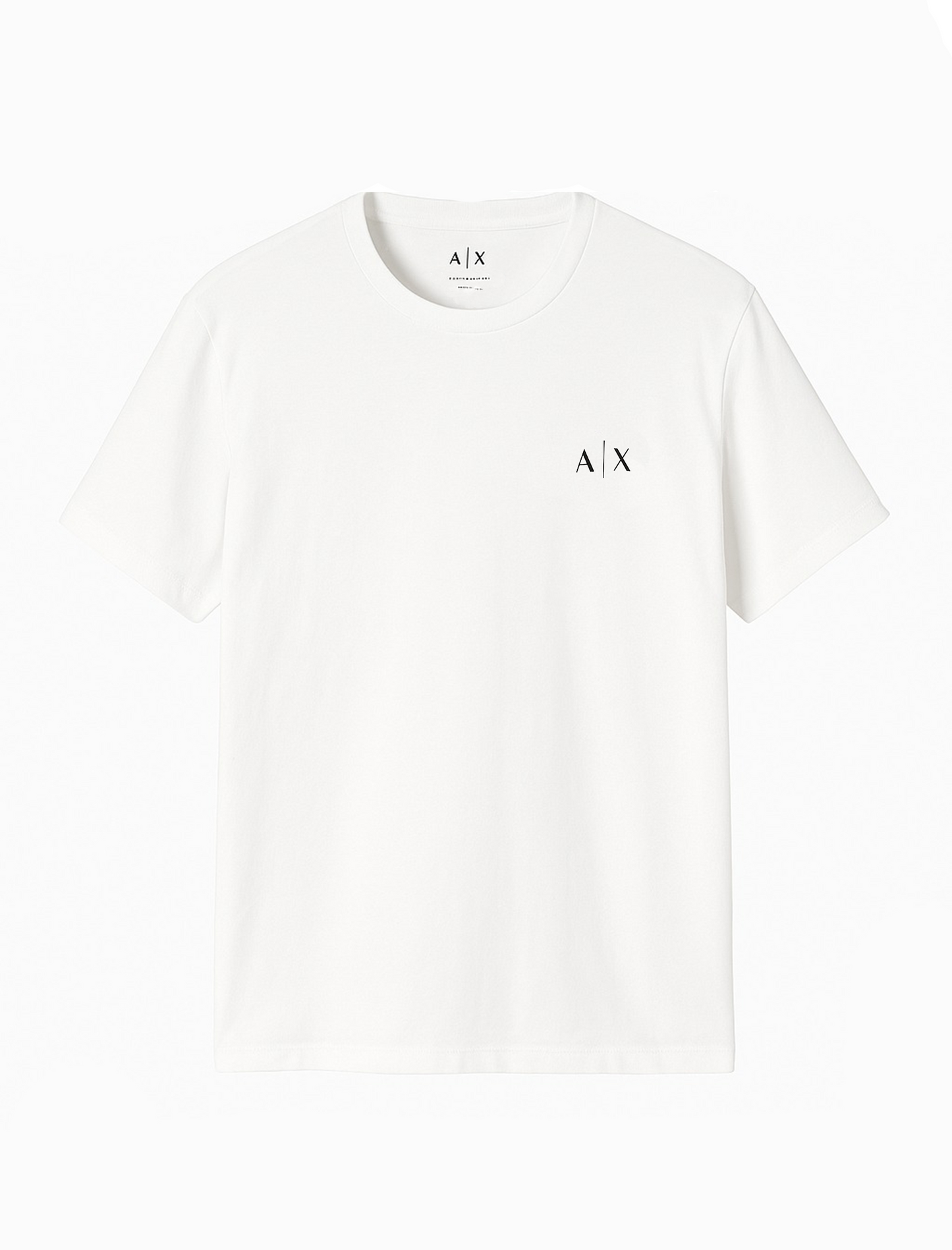 Armani Exchange t-shirt à logo brodé cousu - Blanc