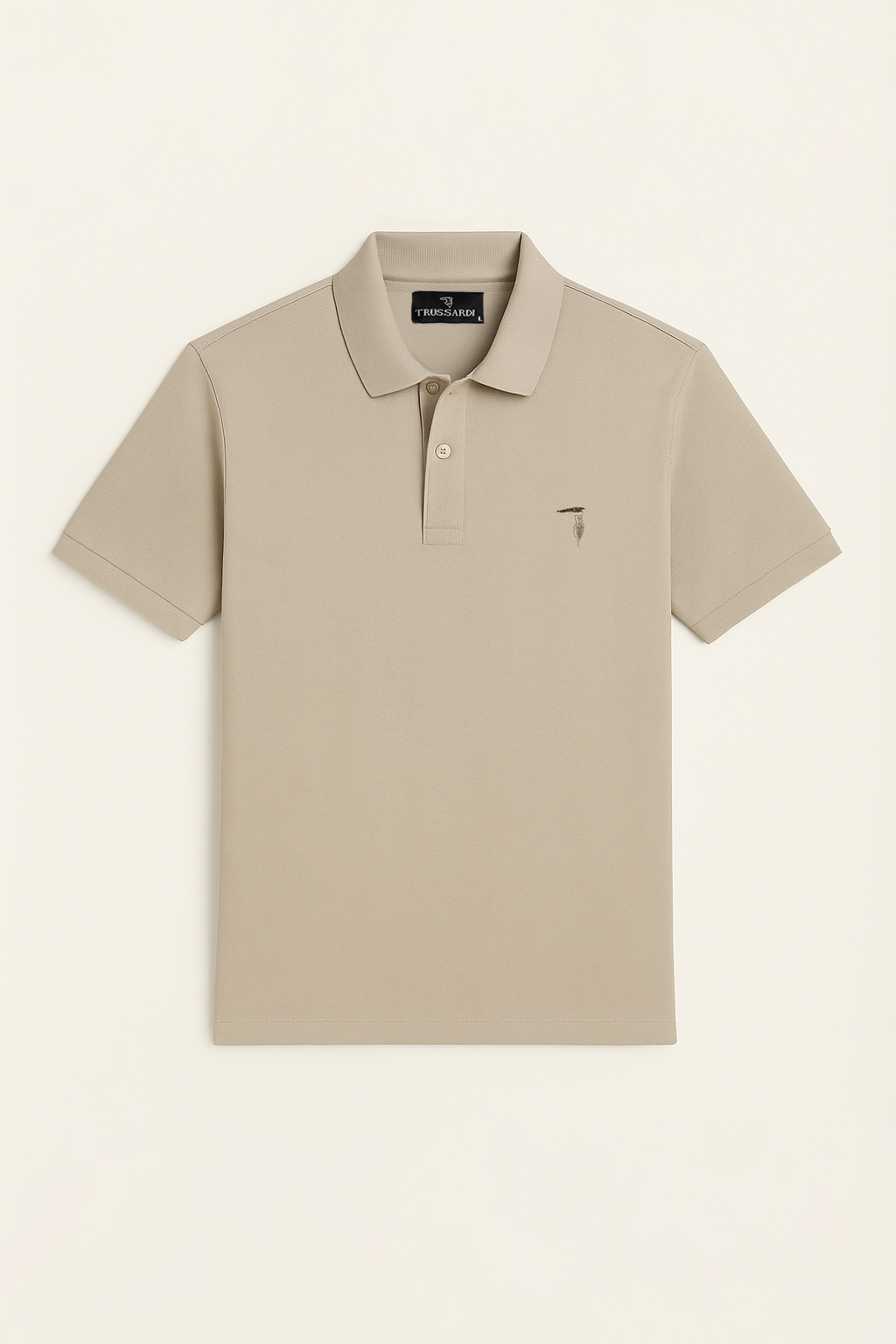Trussardi Polo Beige Clair