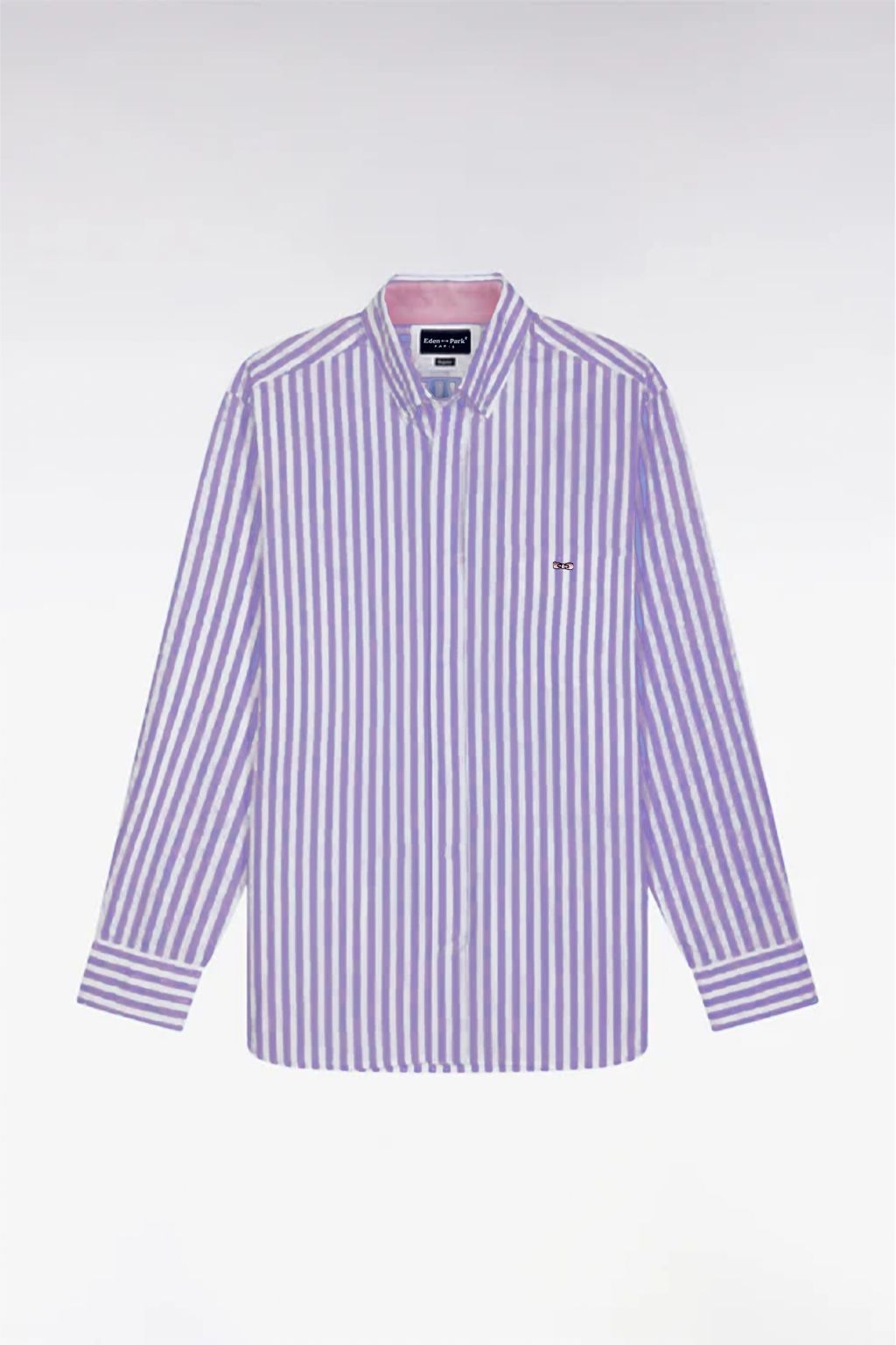 Eden Park Chemise à Rayures Bâtons Lavender