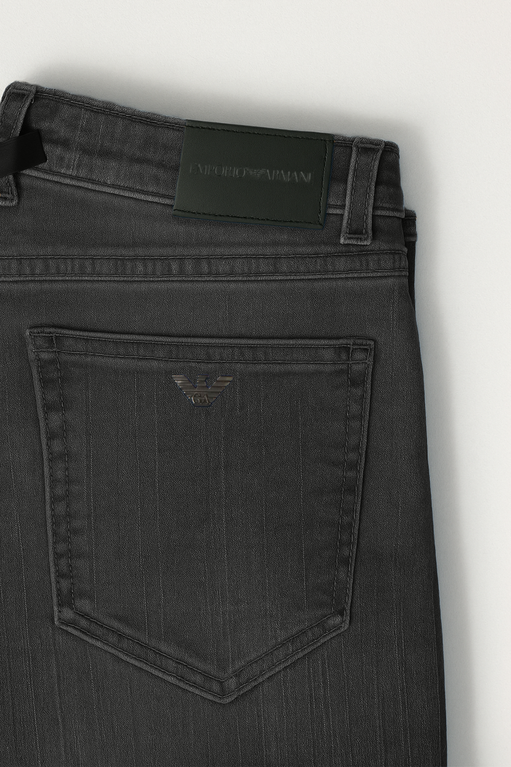 ARMANI Jean Slim Gris Charbon