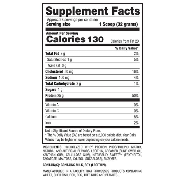 Hydro HD™ – Hydrolyzed Whey Protein – BPI