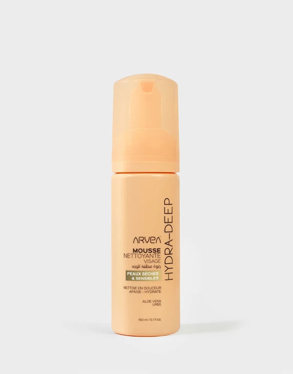 MOUSSE NETTOYANTE VISAGE HYDRA-DEEP PEAUX SÈCHES & SENSIBLES