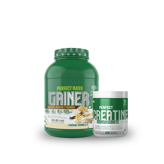 Pack Perfect Mass Gainer 3 Kg + Perfect Creatine Monohydrate 200 G