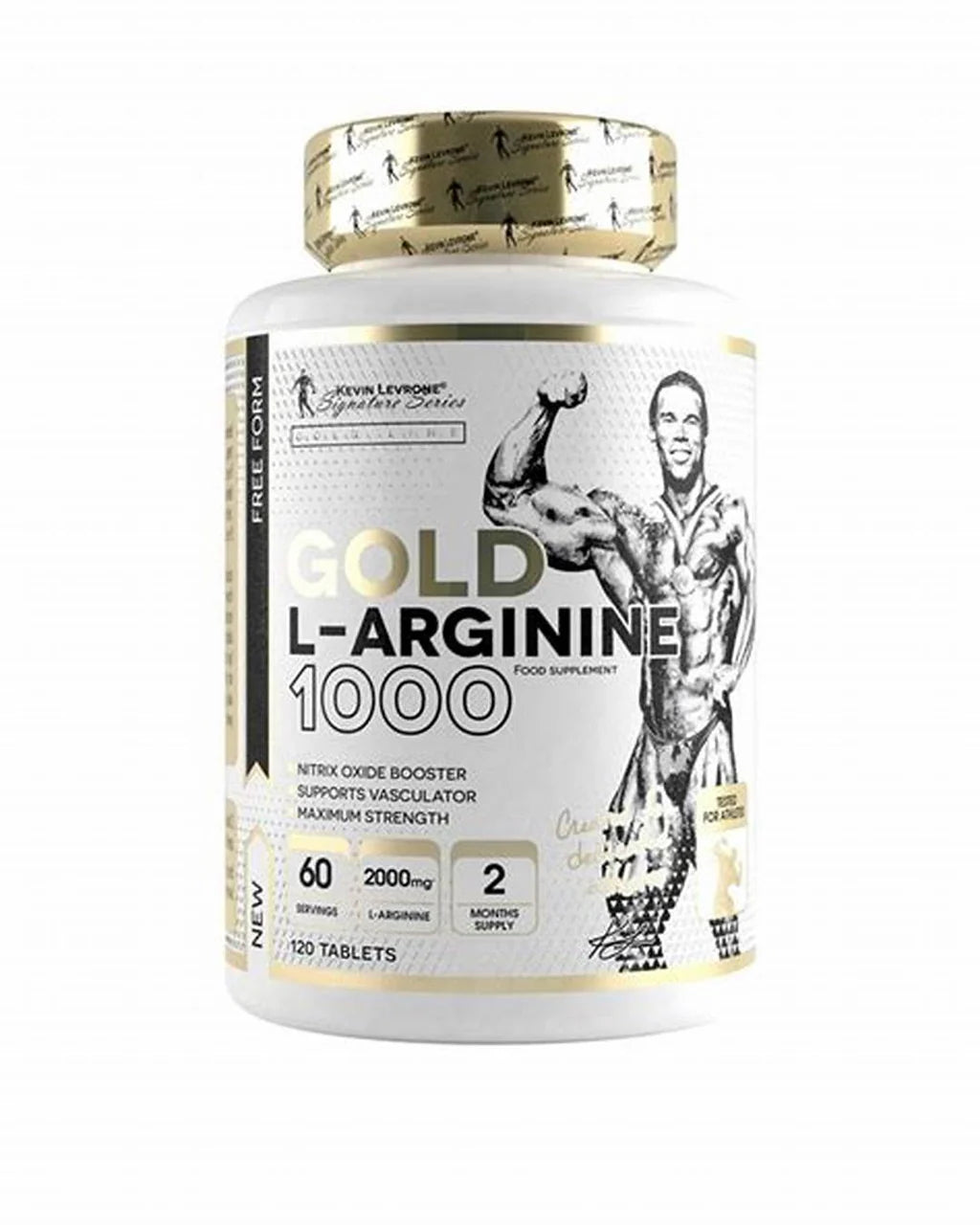 L-Arginine 120 Capsules Kevin Levrone