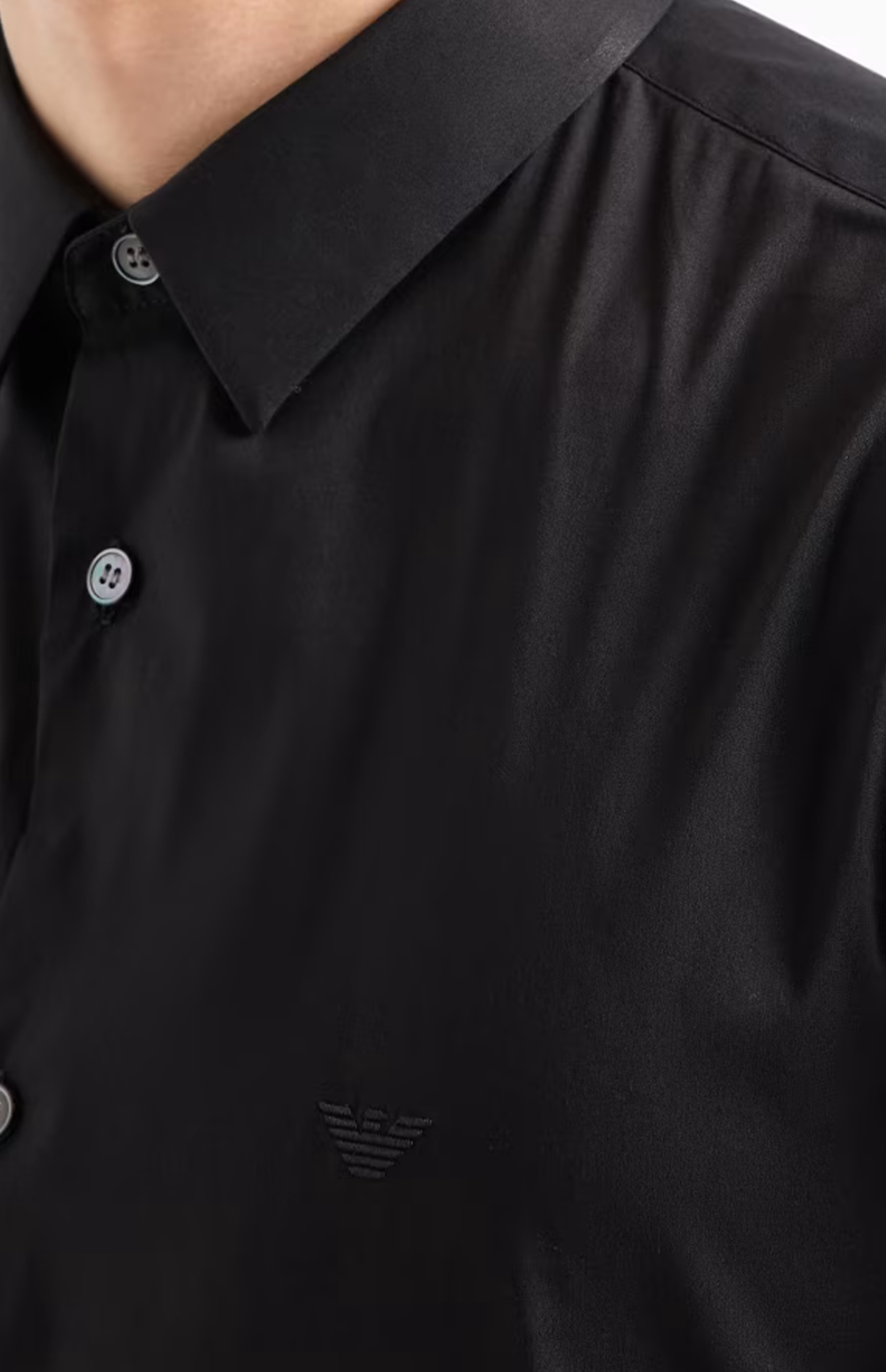 ARMANI Chemise Slim Fit Noir
