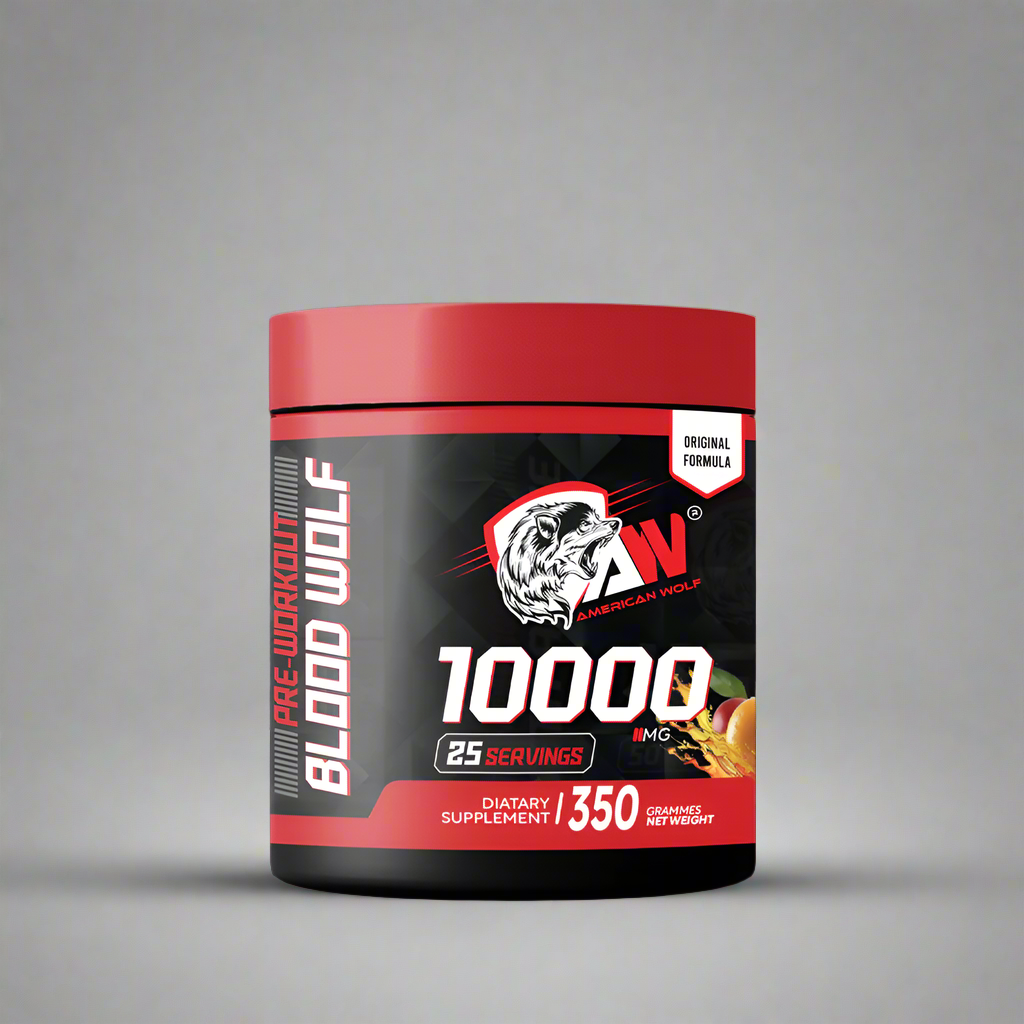 Pre - Workout 10000 mg / 350 G American Wolf