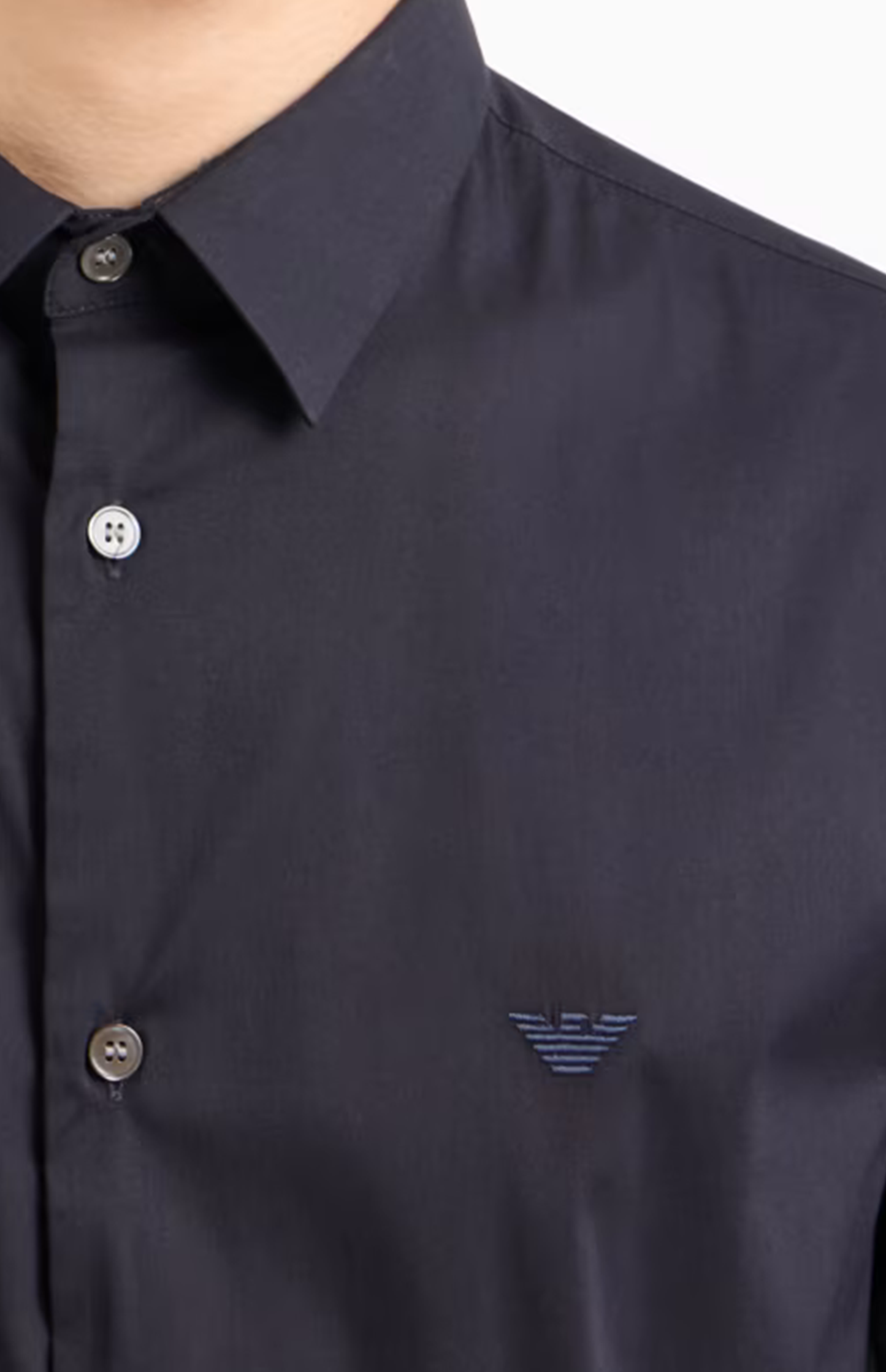 ARMANI Chemise Slim Fit Navy