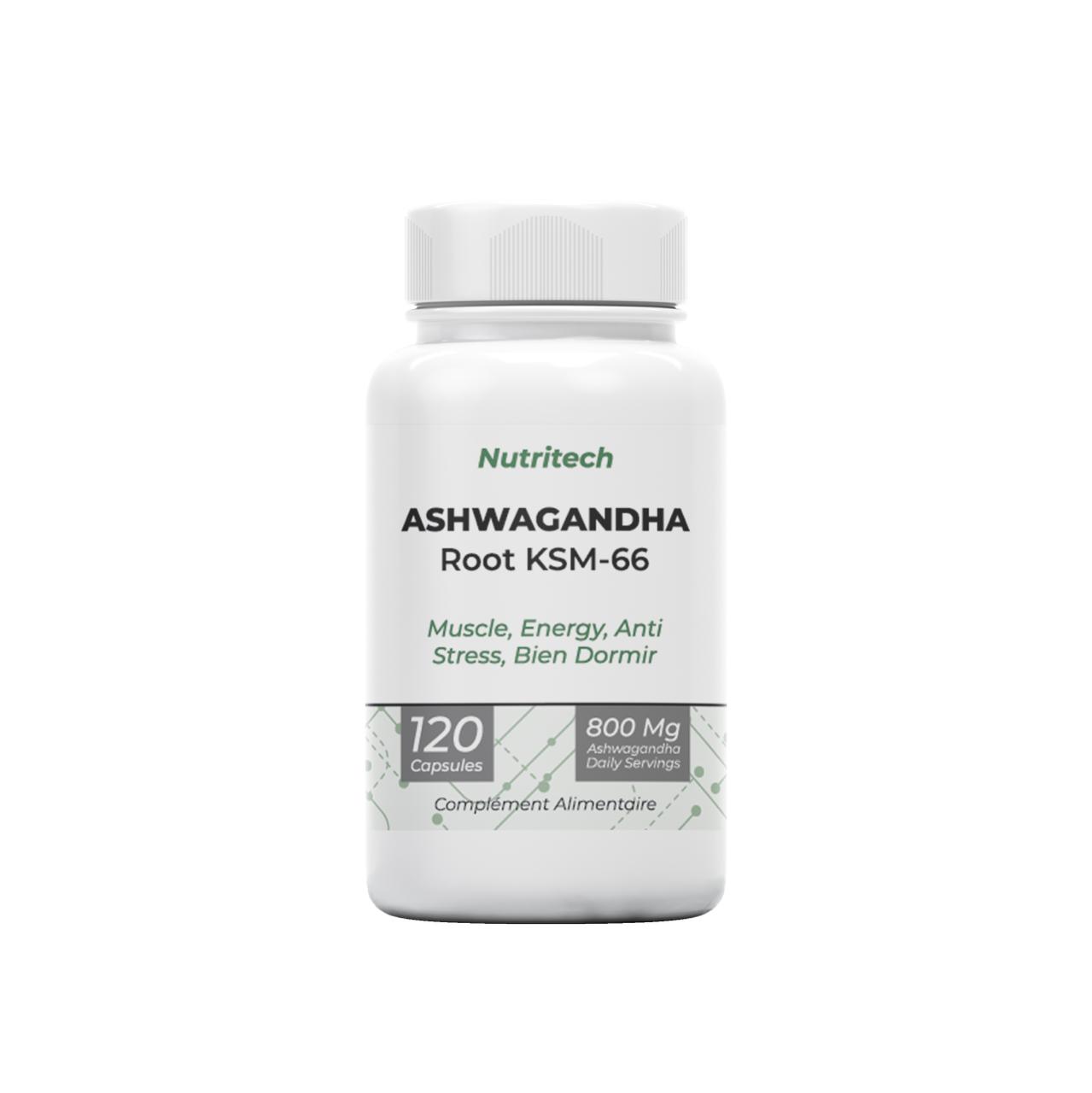 ASHWAGANDHA Nutritech 120 Gélules