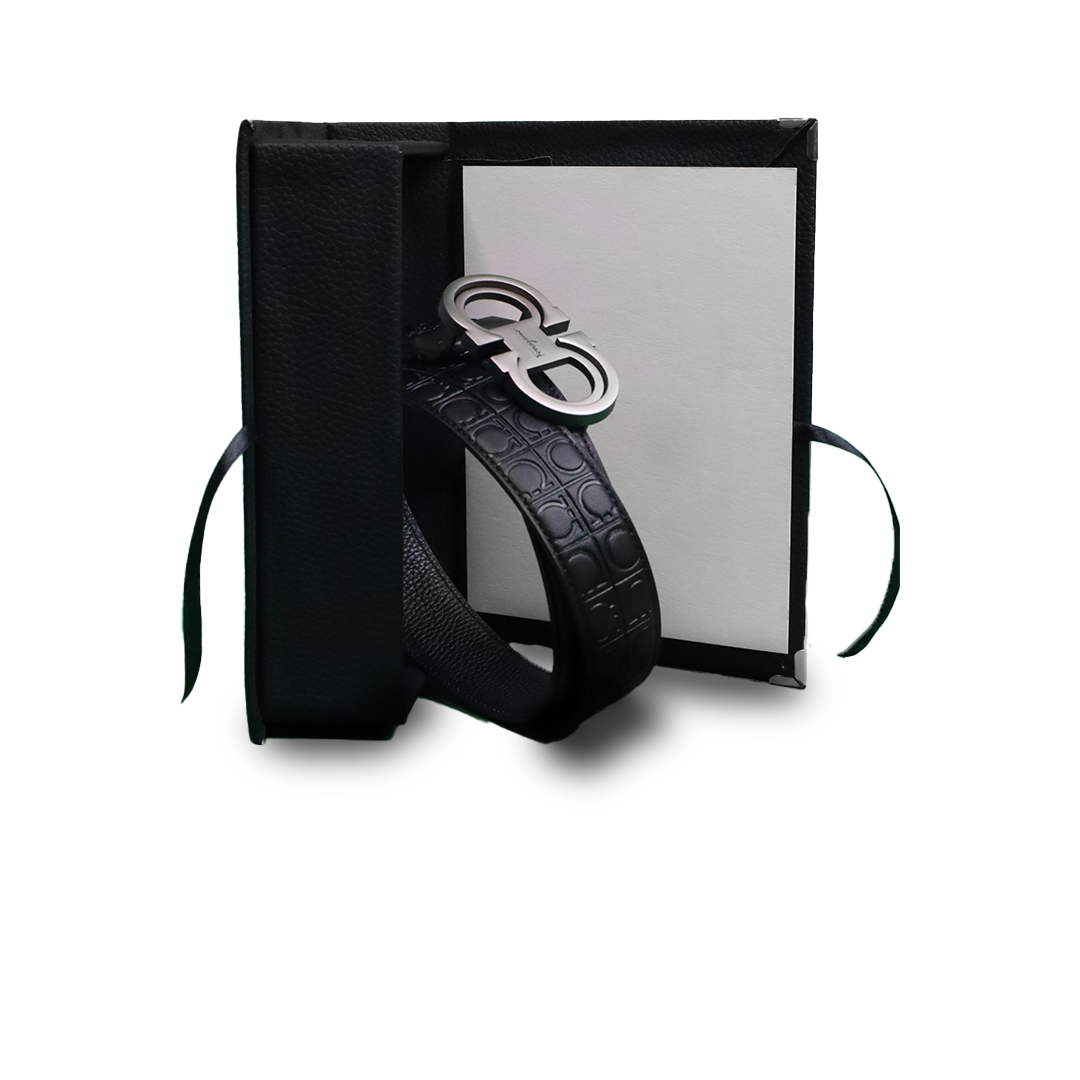 Ferragamo Ceinture Hommes Gris Mate