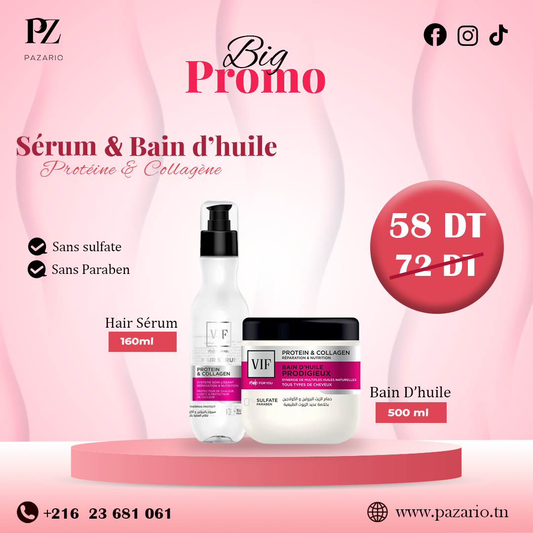 Sérum & Bain D'huile VIF