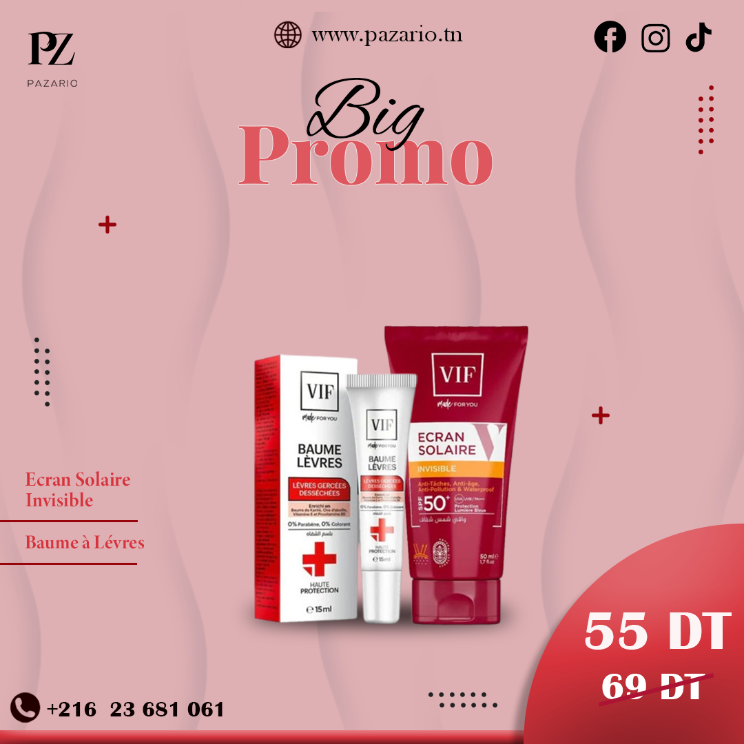 PACK VIF ( CREME SOLAIRE )