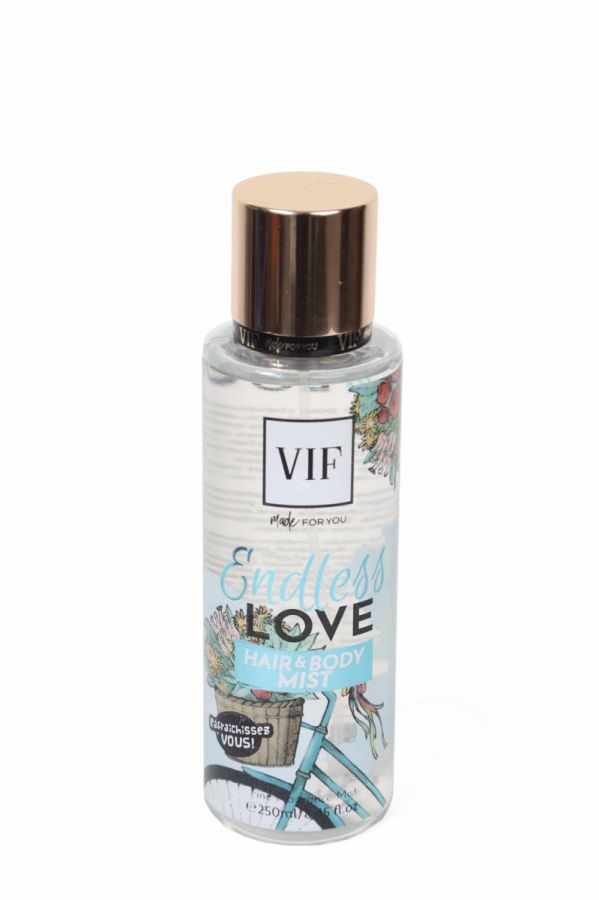 Brume de corps et cheveux Endless Love 250ml VIF