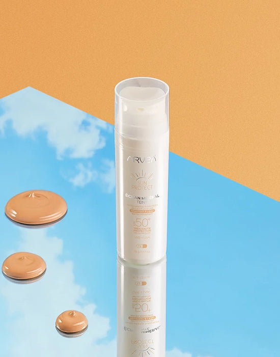 ÉCRAN MINÉRAL TEINTÉ SPF 50+ (Teinte 1 (T1)) SUN PROTECT