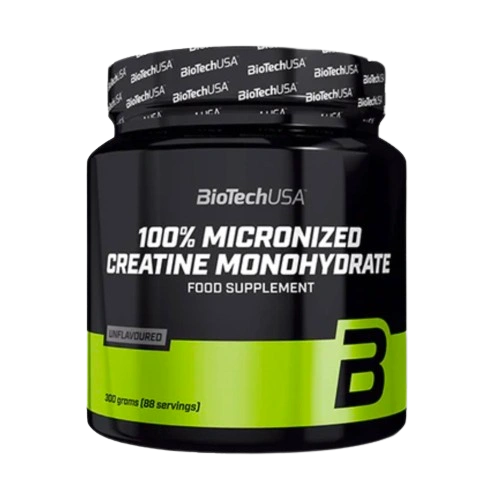 BioTechUSA - 100% Micronized Creatine Monohydrate | 300G