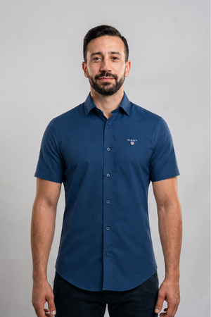 Gant Chemise Demi Manches Casual Fit