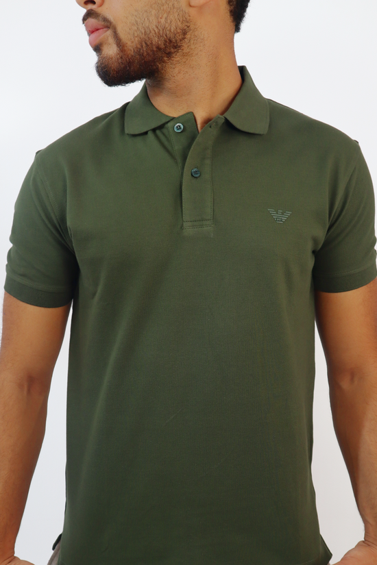 ARMANI Polo Vert Militaire