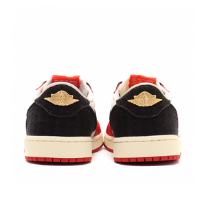 Nike Air Jordan 1 Low OG x Trophy Room 'Sail and Varsity Red'