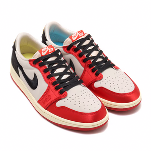 Nike Air Jordan 1 Low OG x Trophy Room 'Sail and Varsity Red'