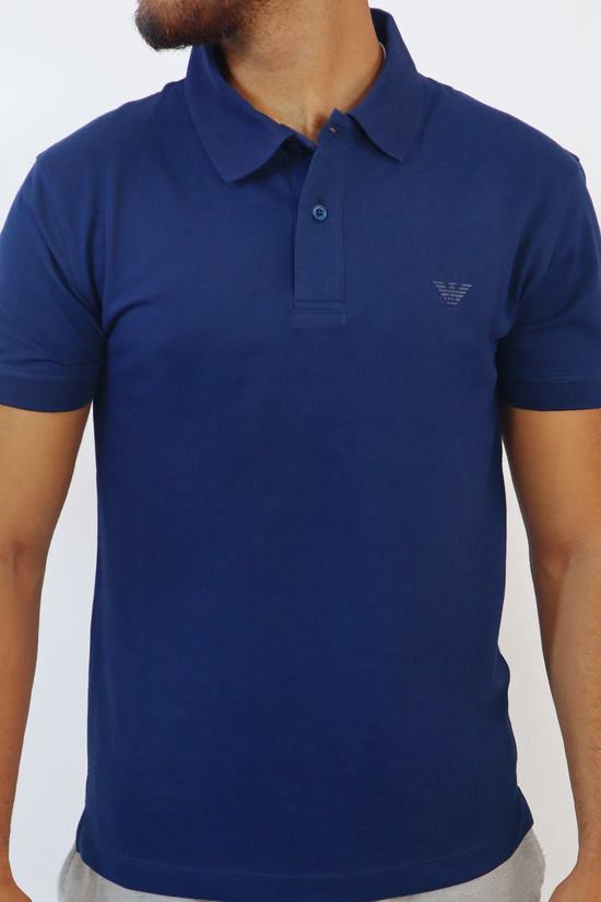 ARMANI Polo Bleu Nuit