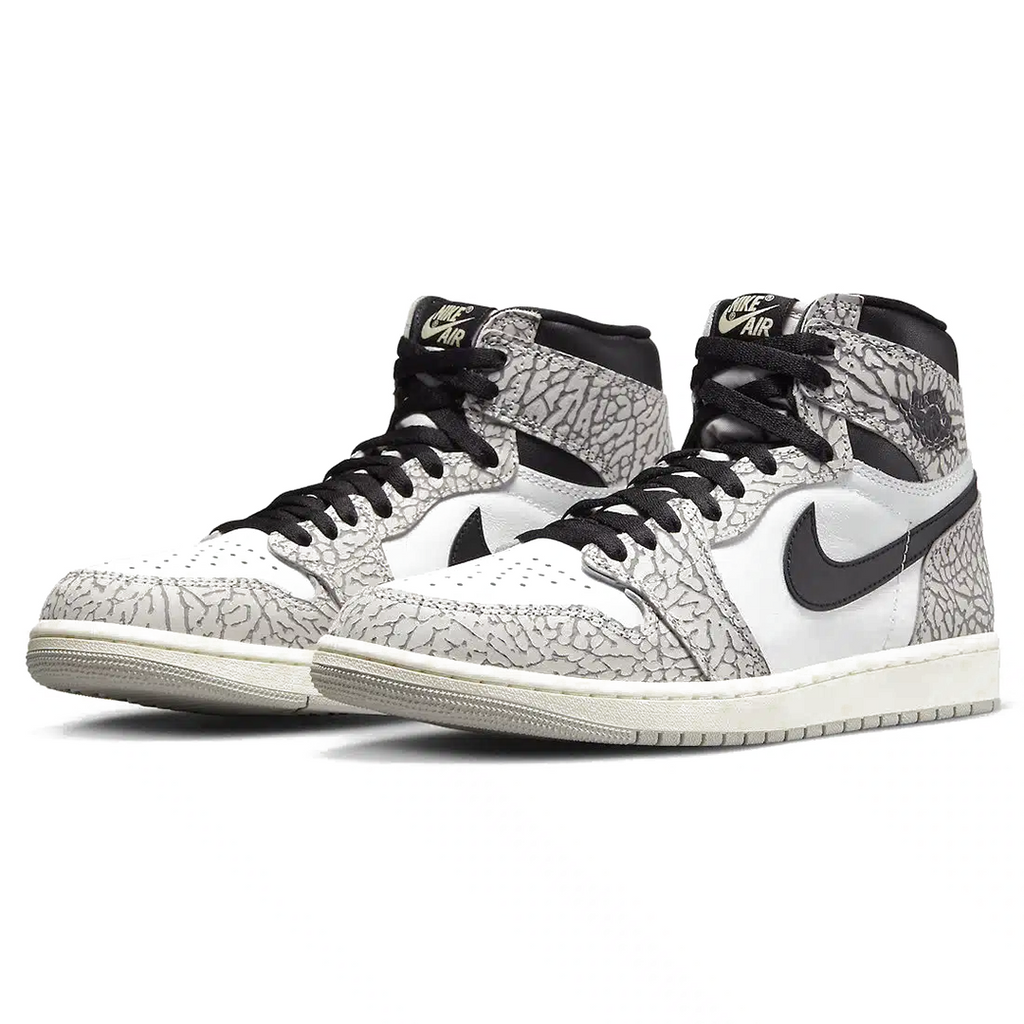 Air Jordan 1 Retro High OG Ciment Blanc