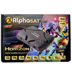 Récepteur Alphasat Horizon + 4 Abonnements de 24 Mois