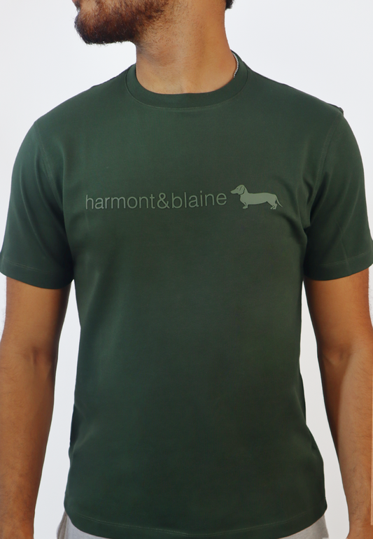 Harmont & Blaine - T-shirt basique - Vert Militaire