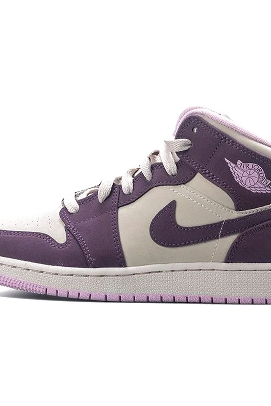 Air Jordan 1 mid Pro Purple Desert Sand
