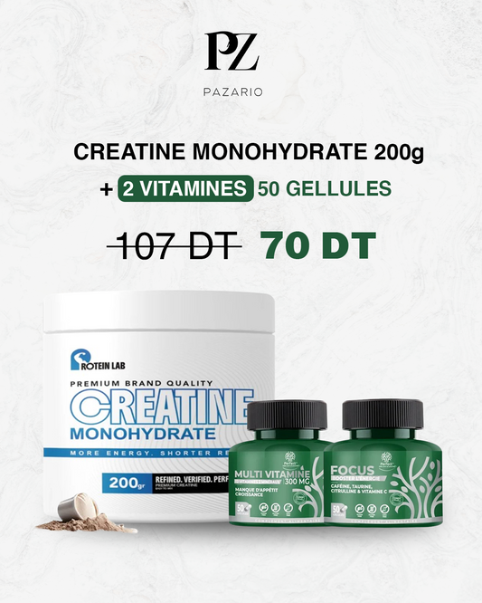 Pack Créatine Protein Lab