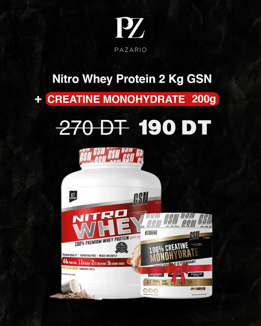 PACK NITRO WHEY GSN 2 KG