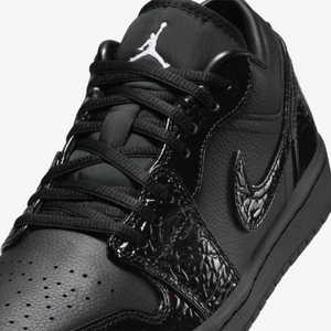 Nike Air Jordan 1 Low SE "Black Croc"