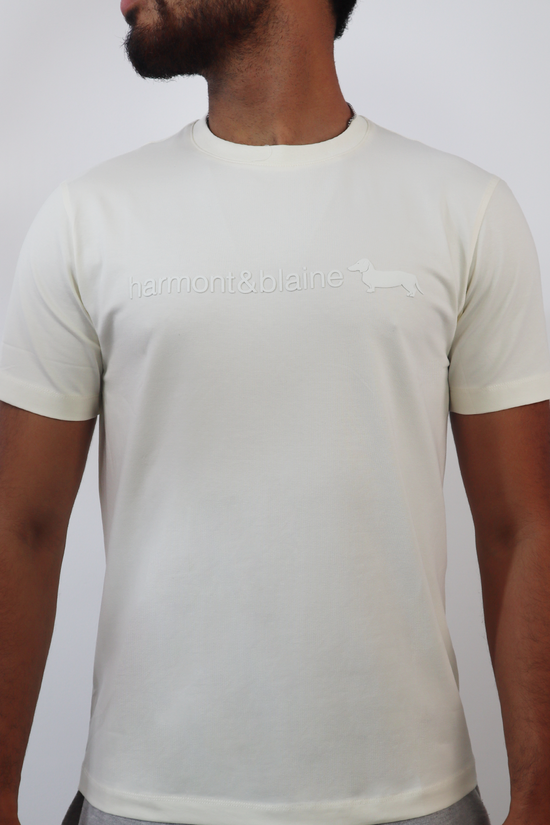 Harmont & Blaine - T-shirt basique - Vanille