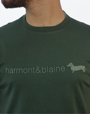 Harmont & Blaine - T-shirt basique - Vert Militaire