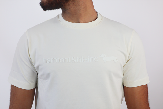 Harmont & Blaine - T-shirt basique - Vanille