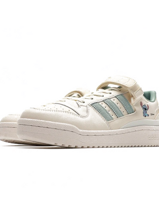 Adidas Forum Low Disney Stitch Wonder Blanc