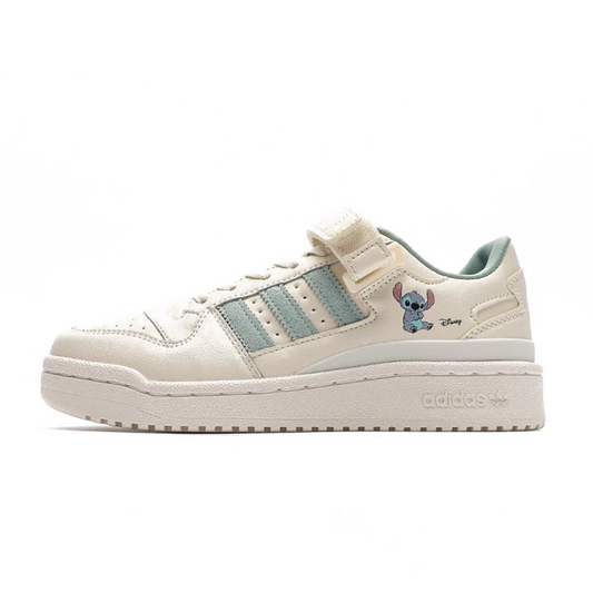 Adidas Forum Low Disney Stitch Wonder Blanc