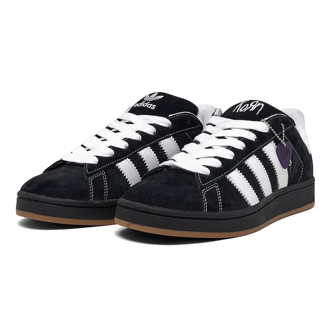 Adidas Campus 00s Noir Blanc Gomme KoRn