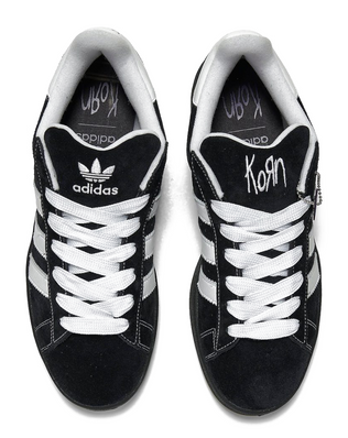 Adidas Campus 00s Black White Gum KoRn