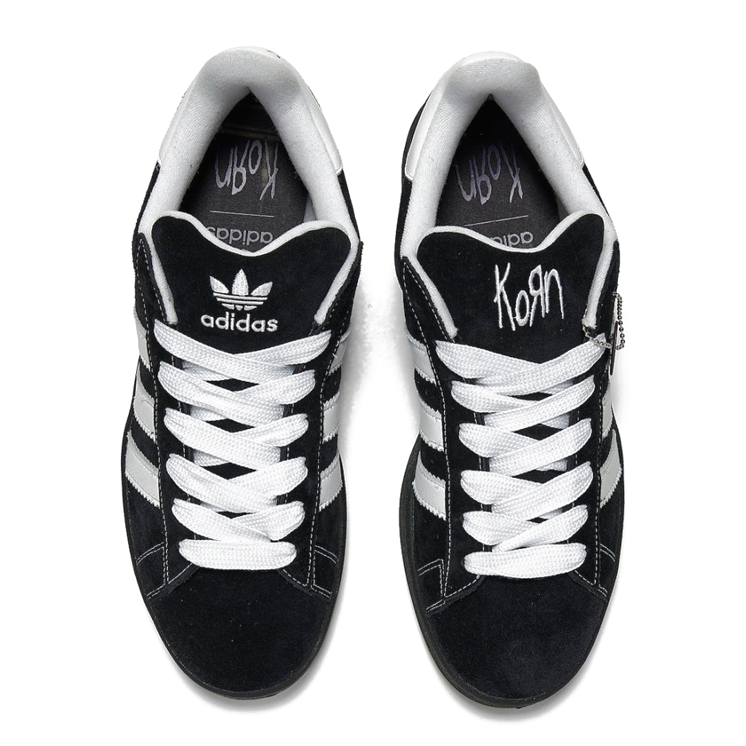 Adidas Campus 00s Noir Blanc Gomme KoRn