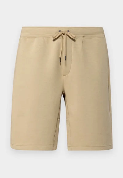Polo Ralph Lauren Short En Maille Double Beige Nude
