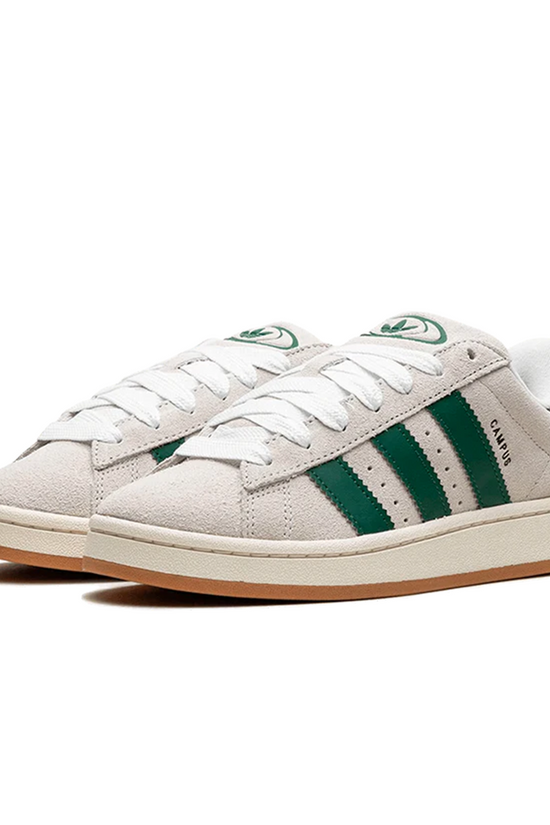 Adidas Campus 00s Crystal White Dark Green