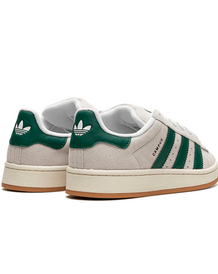 Adidas Campus 00s Crystal White Dark Green